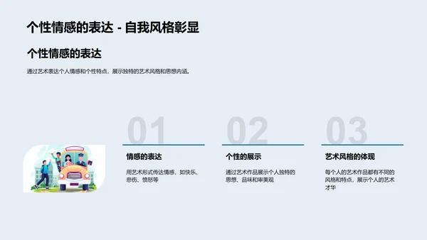 艺术世界探秘PPT模板