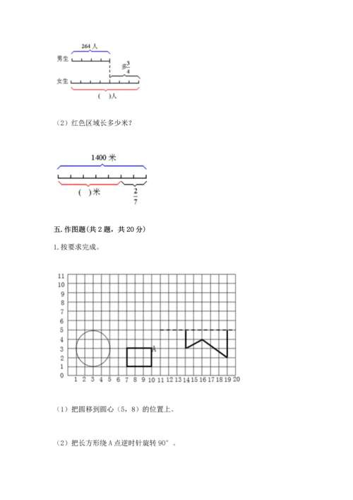 人教版六年级上册数学期末检测卷附参考答案【实用】.docx