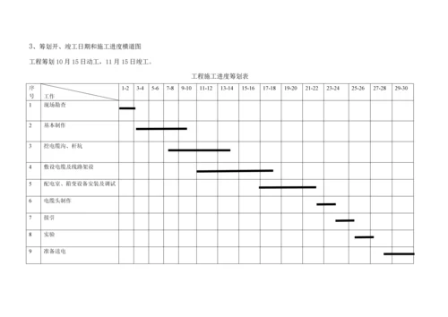 电力关键工程重点技术标.docx