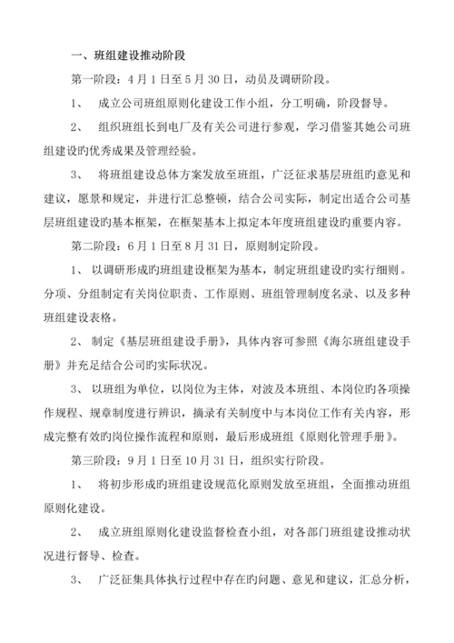 公司基层班组建设推进专题方案.docx