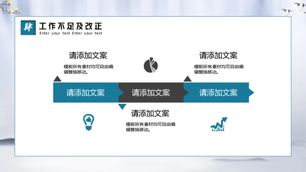 微笑服务从心开始物业公司通用PPT模板