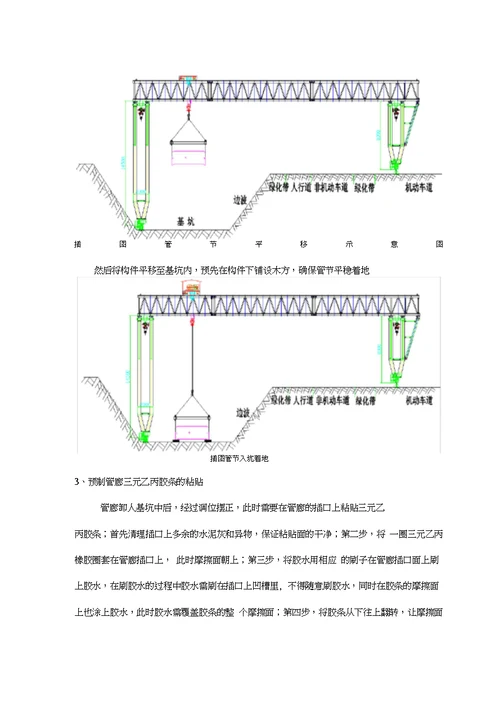 预制管廊吊装施工工艺设计