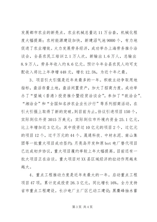 增创新优势谋求新突破推动望城经济社会新一轮高速高效发展 (2).docx