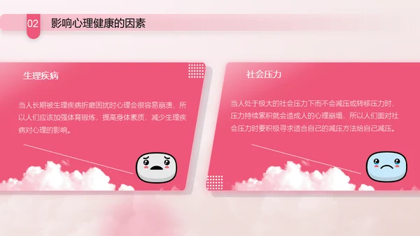 与心灵相约与健康同行通用PPT模板