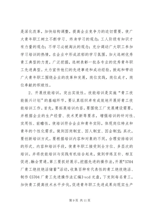 平岗矿青工技能振兴计划实施方案 (2).docx