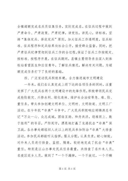 在民兵点验大会上的讲话.docx