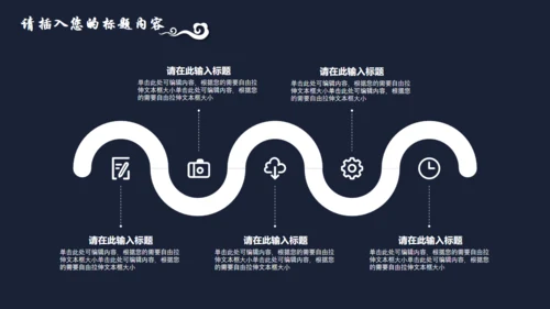中国风简约青花瓷工作汇报通用PPT模板