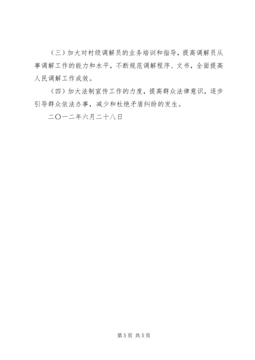 余庄小学重大矛盾纠纷排查化解工作 (4).docx