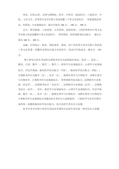 考研的条件考哪些科目.docx