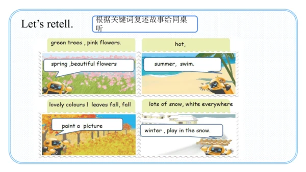 Unit 2 My favourite season Part B Rend and write课件