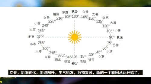 立春春景通用PPT模板
