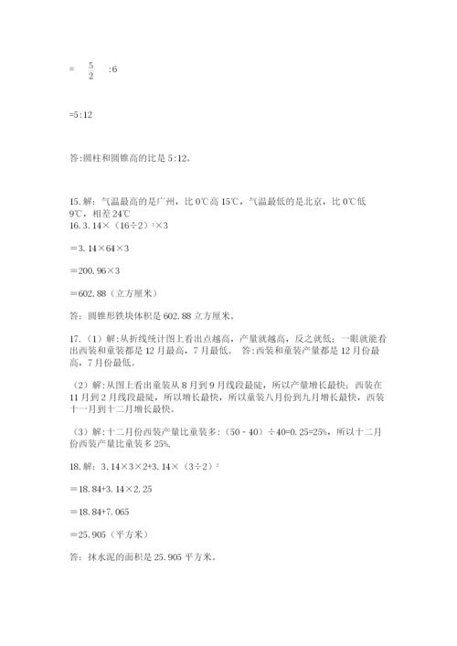 六年级小升初数学解决问题50道（模拟题）.docx