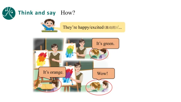 Unit 5 The colourful world PA Let's talk-教学课件