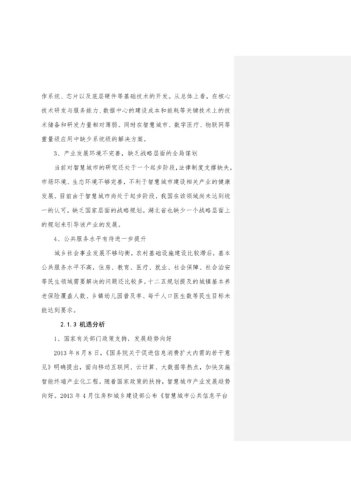 洪湖市智慧城市项目投融资方案.docx