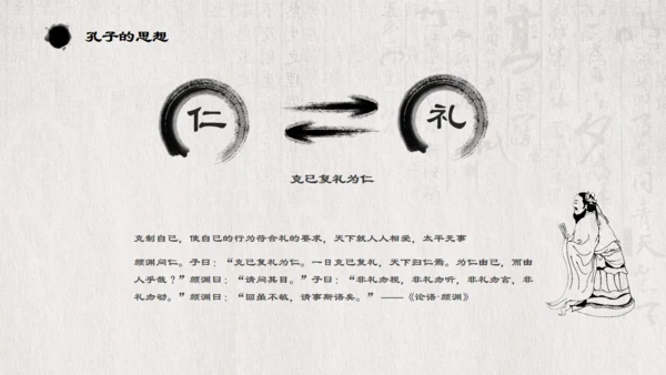 儒家文化孔子诞辰通用PPT模板