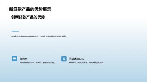 XX银行新贷款产品解读