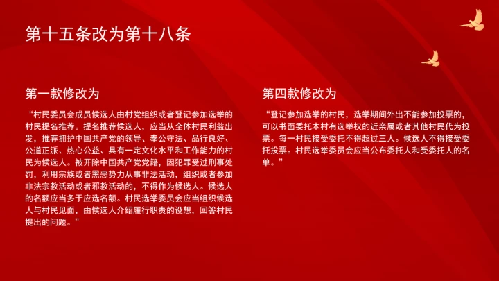 中华人民共和国村民委员会组织法（修订全文）ppt课件