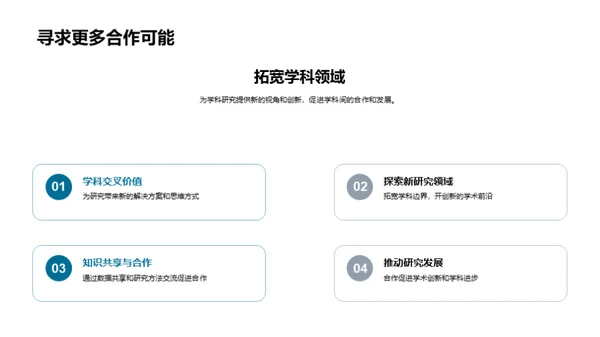 探索学科融合