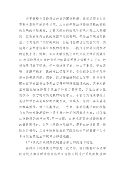 法律教育专业论文范文.docx