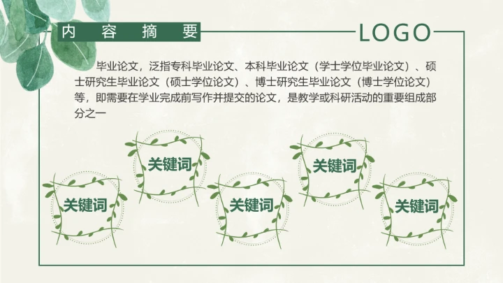 小清新工管理答辩PPT