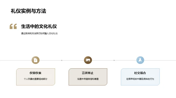 文化礼仪走向未来