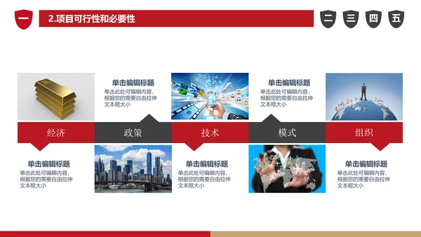 商业可行性分析报告通用PPT模板