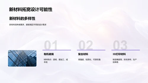 家居新材料应用研究PPT模板