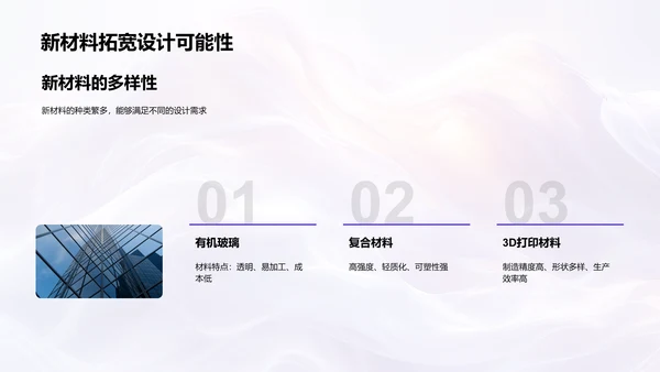 家居新材料应用研究PPT模板