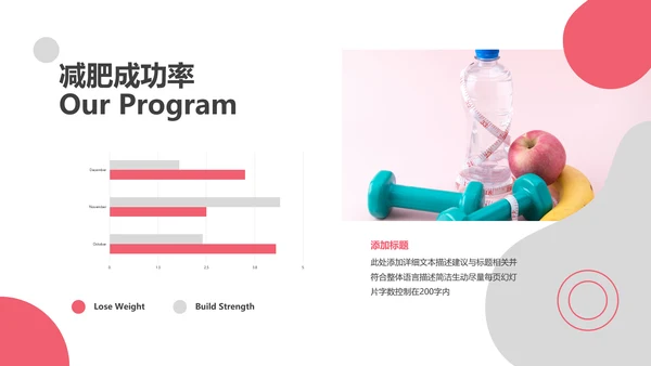 健康塑形美容减肥瘦身美体馆宣传PPT模板
