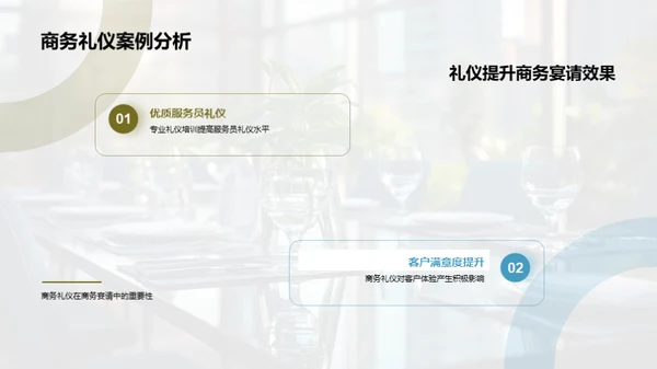 商务礼仪与宴请提效