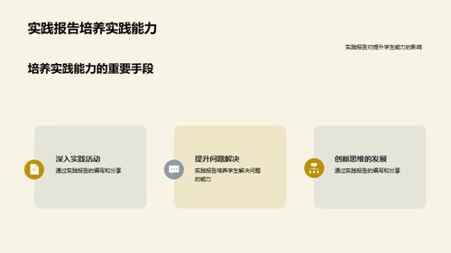 实践报告精要