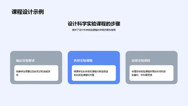 初中科学实验课：探索与实践