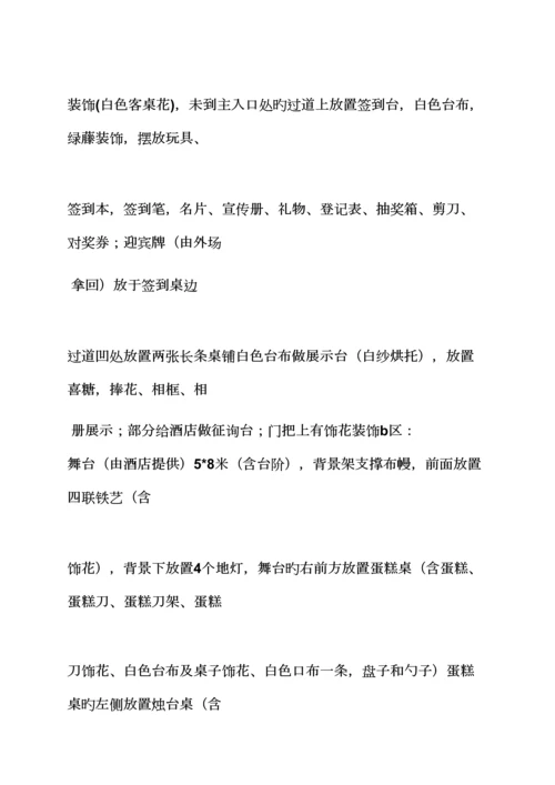 婚礼致辞之创意婚礼秀专题策划专题方案.docx