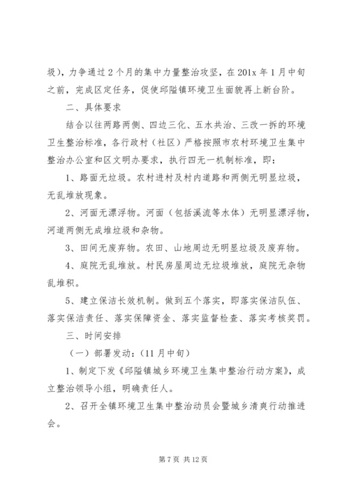 年度社区环境整治工作计划范文.docx