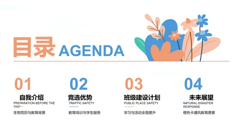 班长竞选演讲PPT模板