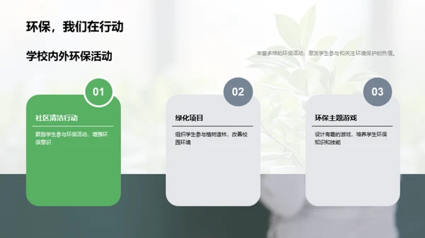 中学环保实践策略