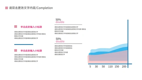 简约微立体风数据报告PPT模板