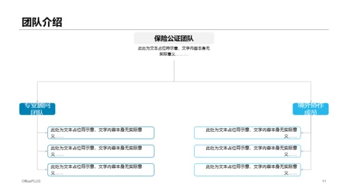 蓝色插画商业医疗保险计划书PPT模板