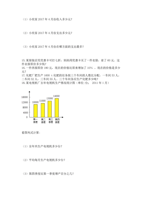 小升初数学应用题50道附参考答案【夺分金卷】.docx