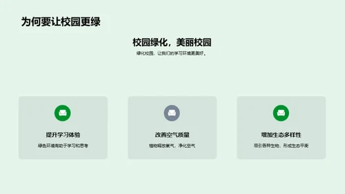 环保行动，绿色校园