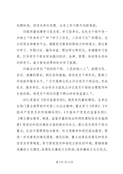 机关工作委员会党建工作汇报.docx