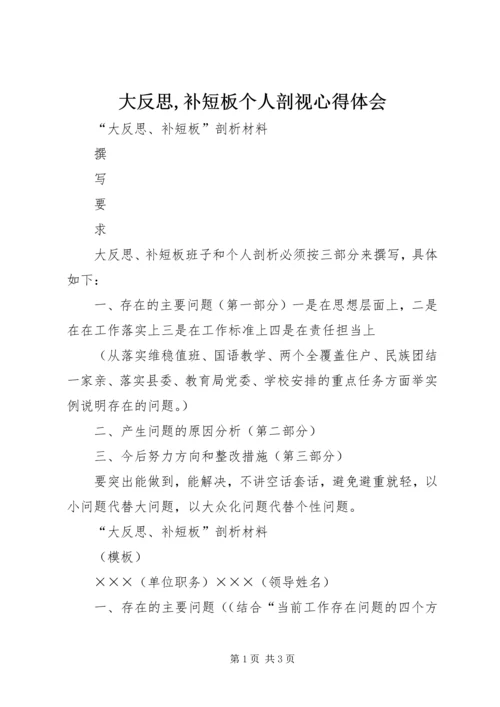 大反思,补短板个人剖视心得体会 (4).docx