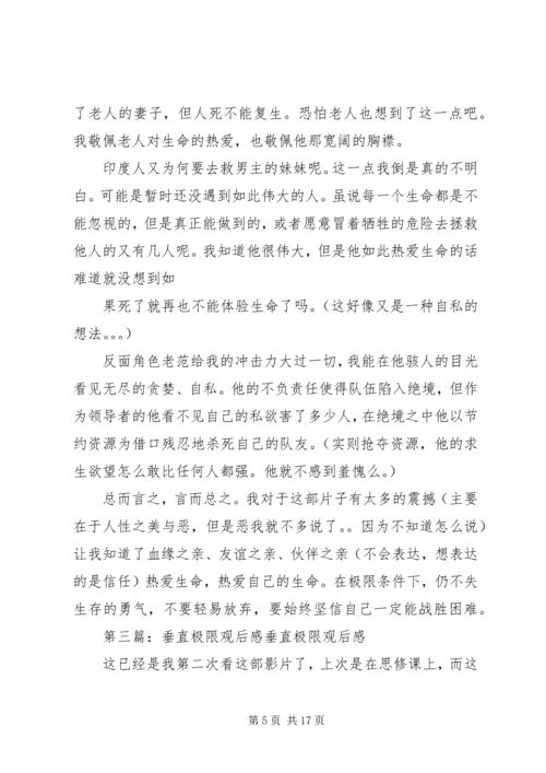 垂直极限观后感(精选多篇).docx