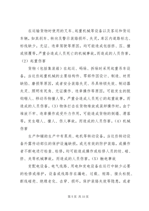 工伤事故应急处理预案.docx