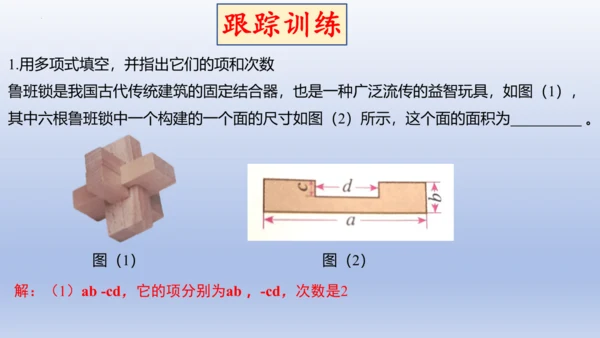 4.1 整式   课件-2024-2025学年人教版数学七年级上册