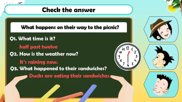 外研社六下 Module2 Unit1 when are we going to eat 课件