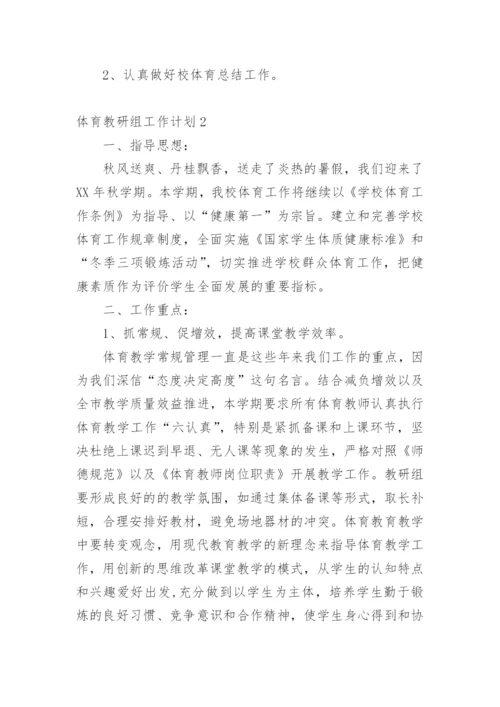 体育教研组工作计划.docx