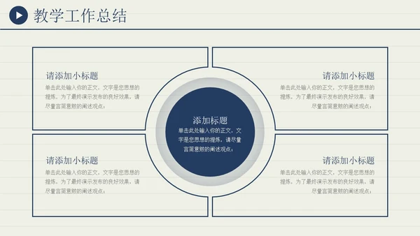 蓝色教学通用学校汇报演讲教师说课PPT