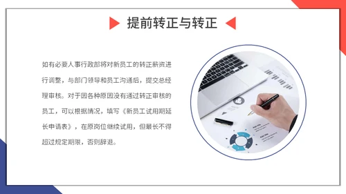 新员工入职与试用期管理办法企业管理通用PPT模板
