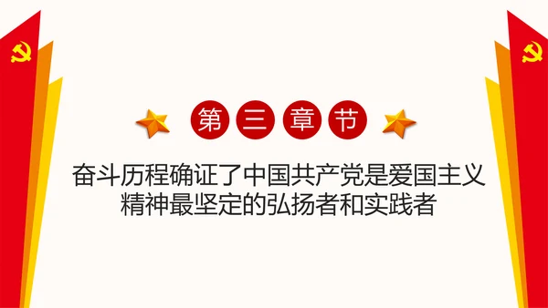 弘扬和践行爱国主义精神PPT党课课件